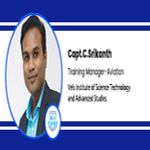 Interview Capt C Srikanth Training Manager Aviation at Vels Institute of Science Technology and Advanced Studies Chennai